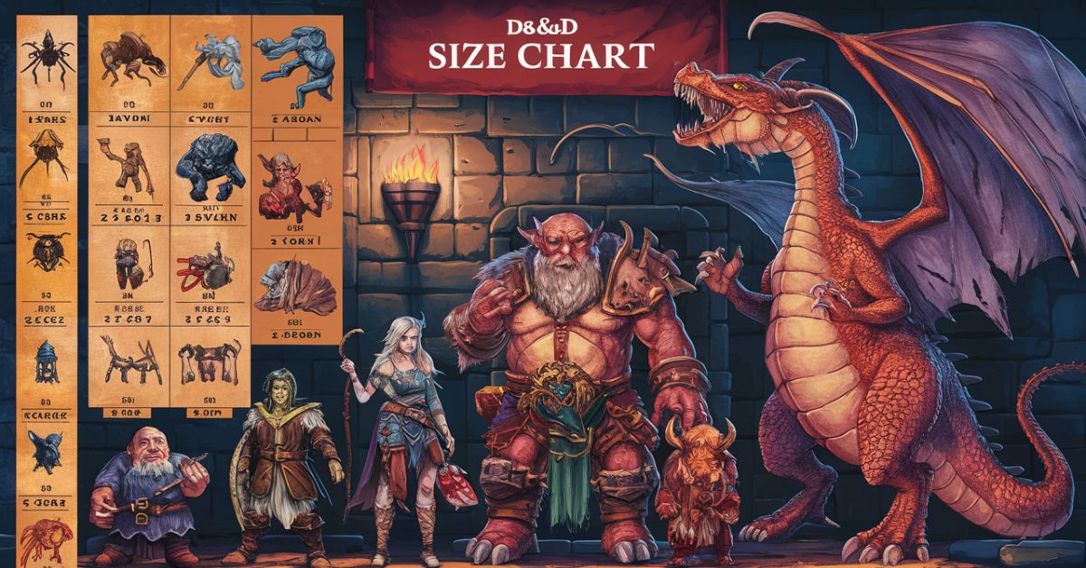 Dnd Size Chart