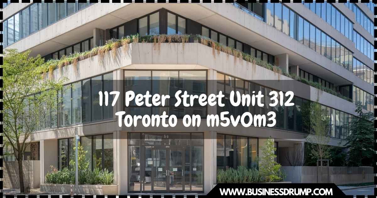 117 Peter Street Unit 312 Toronto on m5v0m3